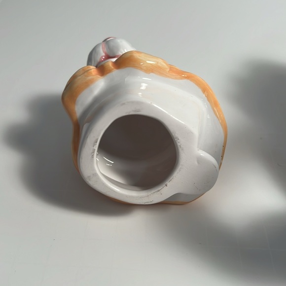 Easter Theme Teapot Bunny Rabbit in Cabbage Garden - Picture 8 of 8